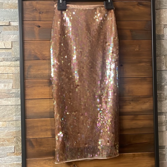 🛍️LoveShackFancy-Miller Skirt Tawny🛍️Gorgeous NWT - Picture 8 of 8